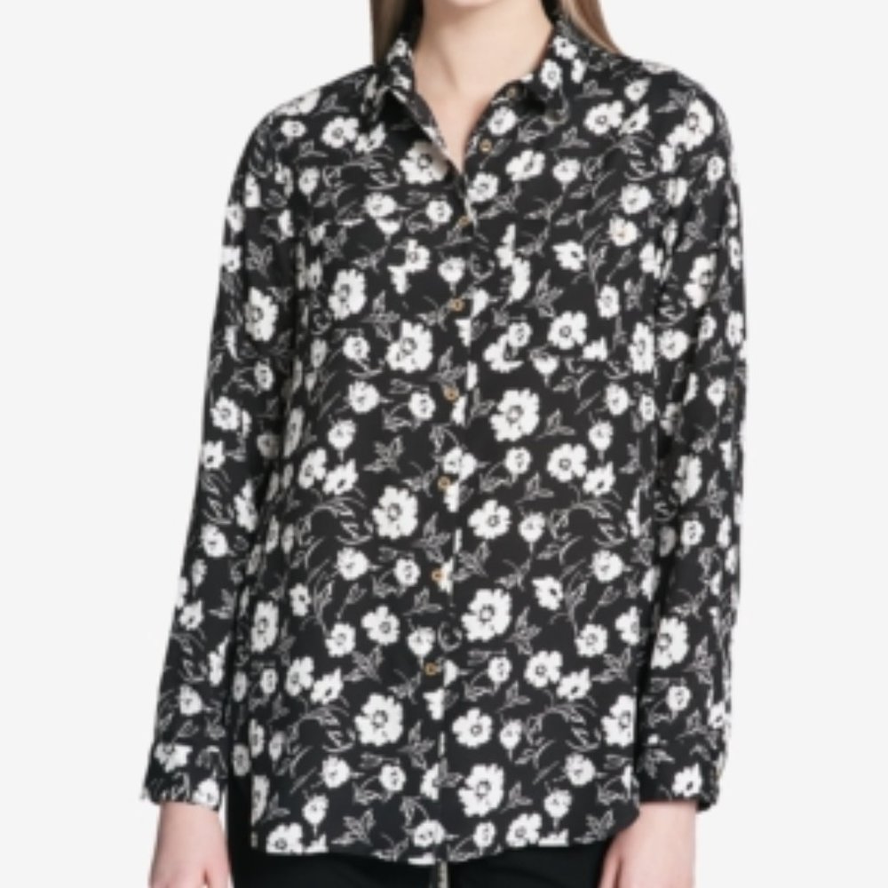 Calvin Klein Printed Tunic